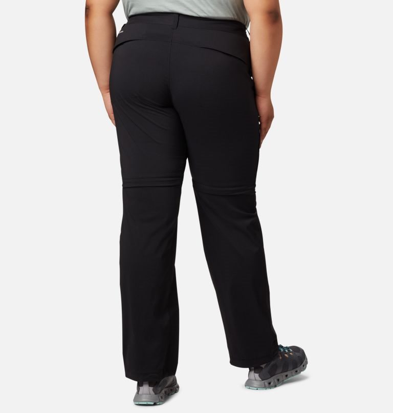 Columbia Saturday Trail II Convertible Bukse Dame Svarte | Plus Size 06378D